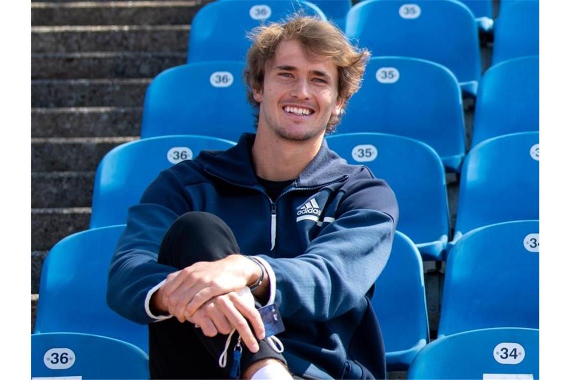 Hat in München das Viertelfinale erreicht: Alexander Zverev. Foto: Sven Hoppe/dpa