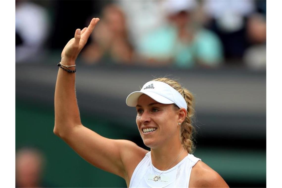 Das bringt der Tag in Wimbledon: Kerber will zweiten Sieg Hat in Wimbledon die dritte Runde als Ziel: Titelverteidigerin Angelique Kerber. Foto: Mike Egerton/PA Wire
