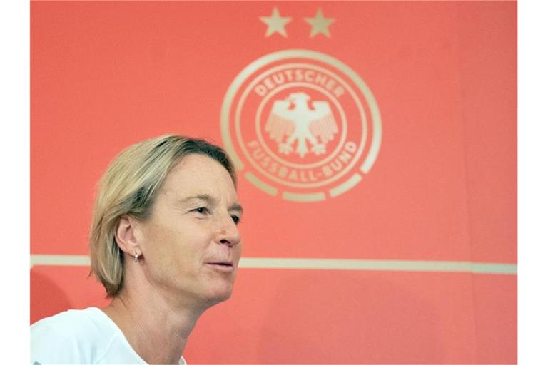 Hat mit den DFB-Frauen Schweden als nächste Aufgabe: Bundestrainerin Martina Voss-Tecklenburg. Foto: Sebastian Gollnow