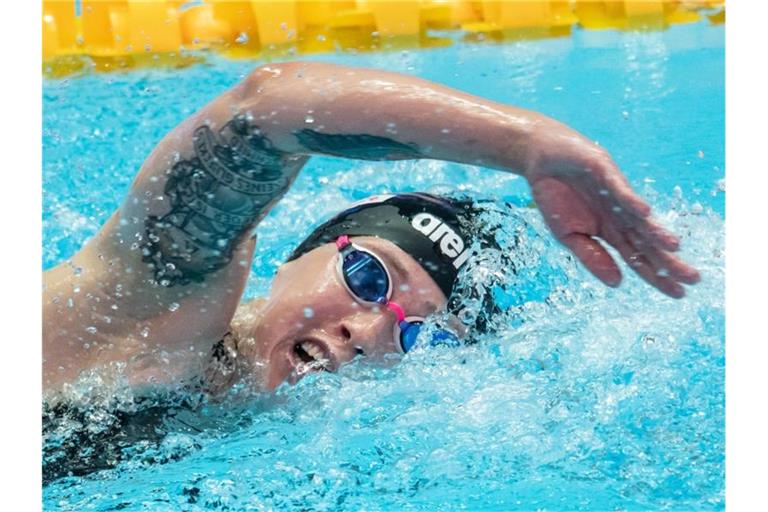 Hat mit einem deutschen Rekord souverän das WM-Finale über 1500 Meter erreicht: Sarah Köhler. Foto: Bernd Thissen