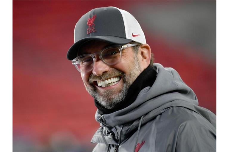 Hat nach dem Spiel gegen Leipzig allen Grund zur Freude: Liverpools Trainer Jürgen Klopp. Foto: Marton Monus/dpa
