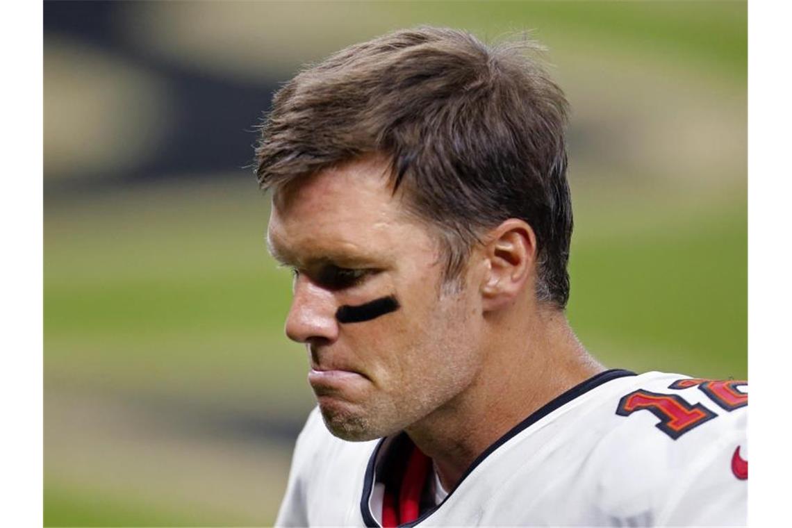 Brady verliert Debüt mit Tampa Bay Buccaneers Hat sein Debüt mit den Tampa Bay Buccaneers verloren: Quarterback Tom Brady. Foto: Brett Duke/AP/dpa