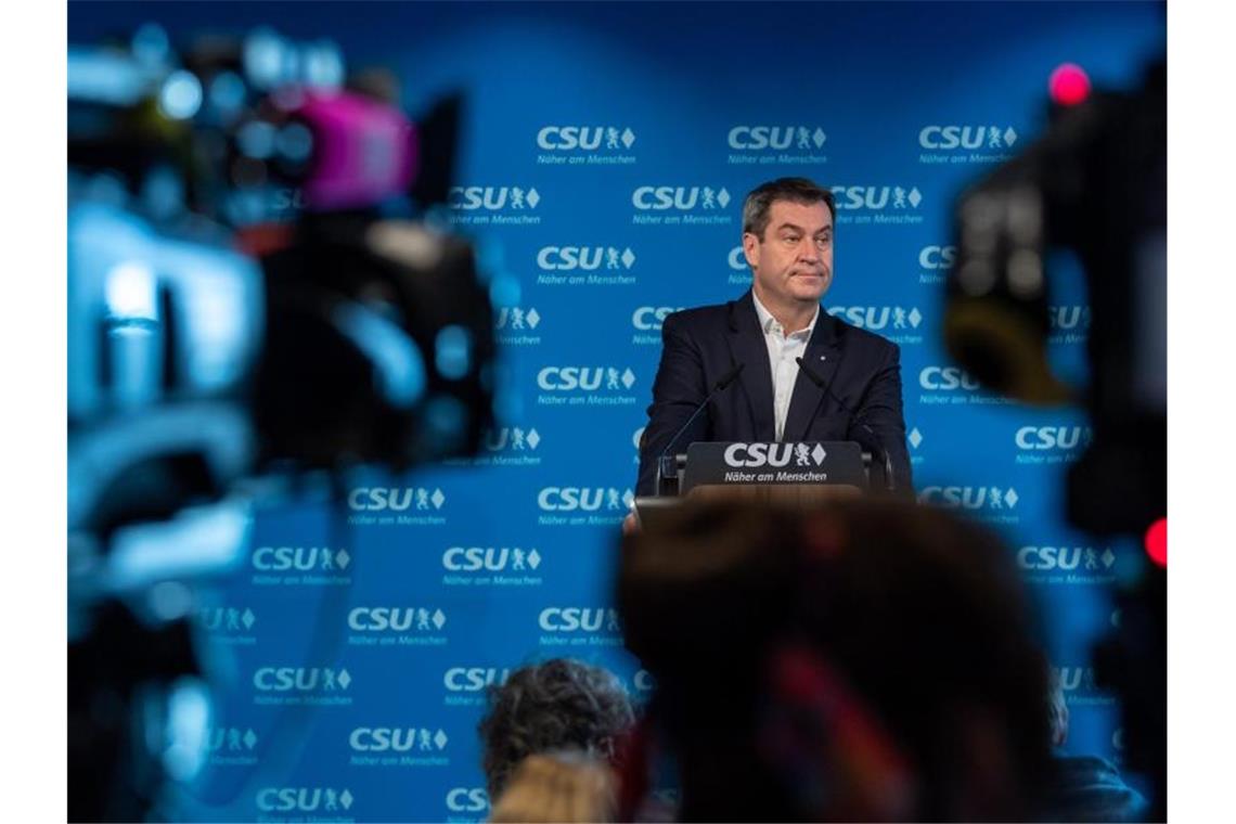 Hat seine Aussage, „Mein Platz ist in Bayern“, wirklich bestand? CSU-Chef und bayrischer Ministerpräsident Markus Söder. Foto: Peter Kneffel/dpa