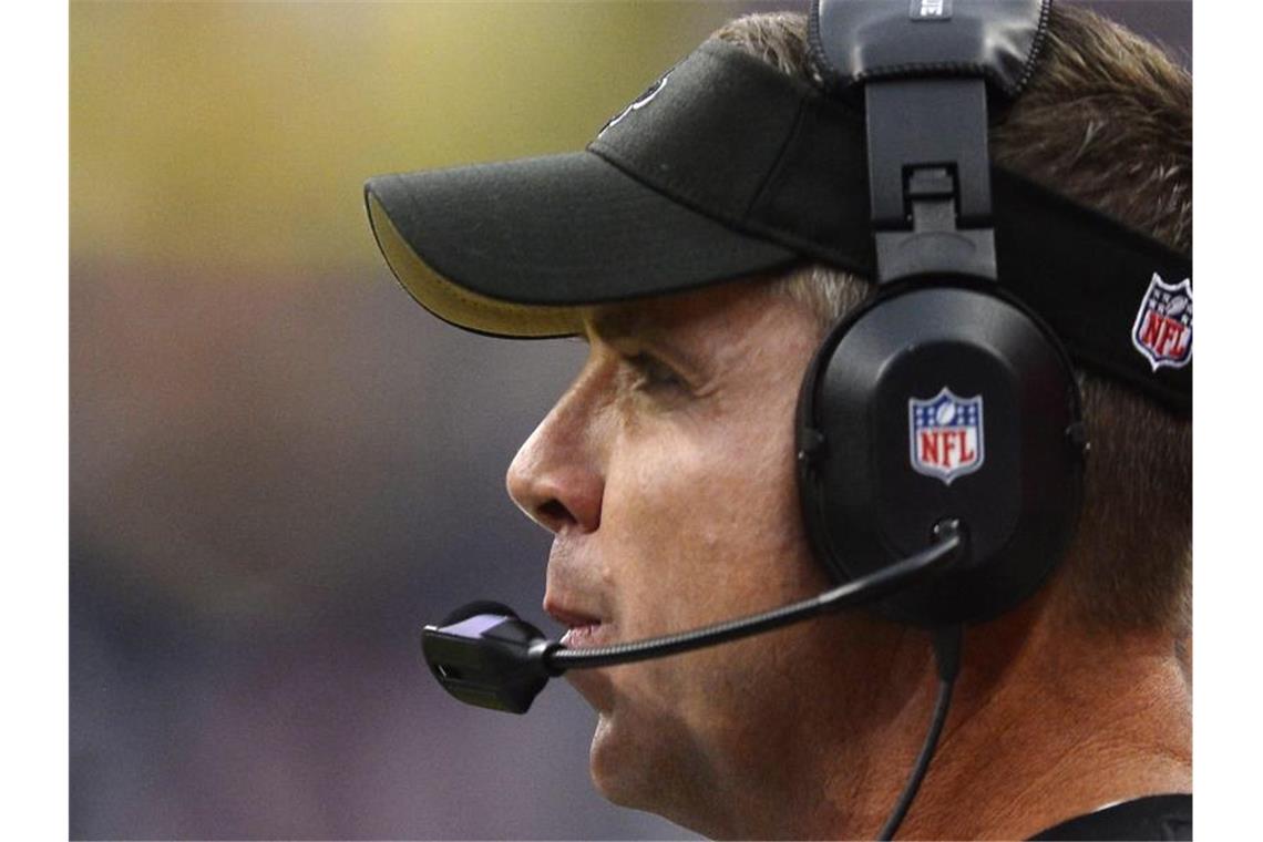 Hat seinen Rücktritt als Cheftrainer der New Orleans Saints bekanntgegeben: Sean Payton. Foto: Larry W. Smith/epa/dpa