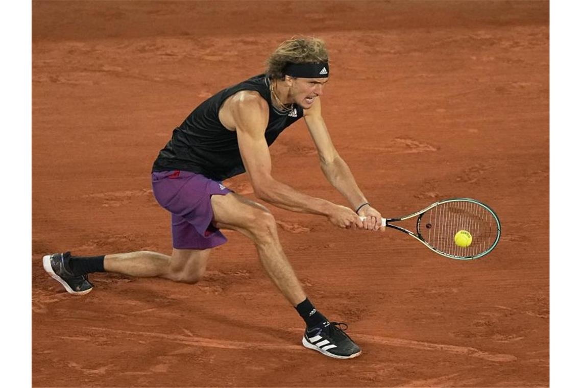 Hat sich bei den French Open kontinuierlich gesteigert: Alexander Zverev. Foto: Michel Euler/AP/dpa