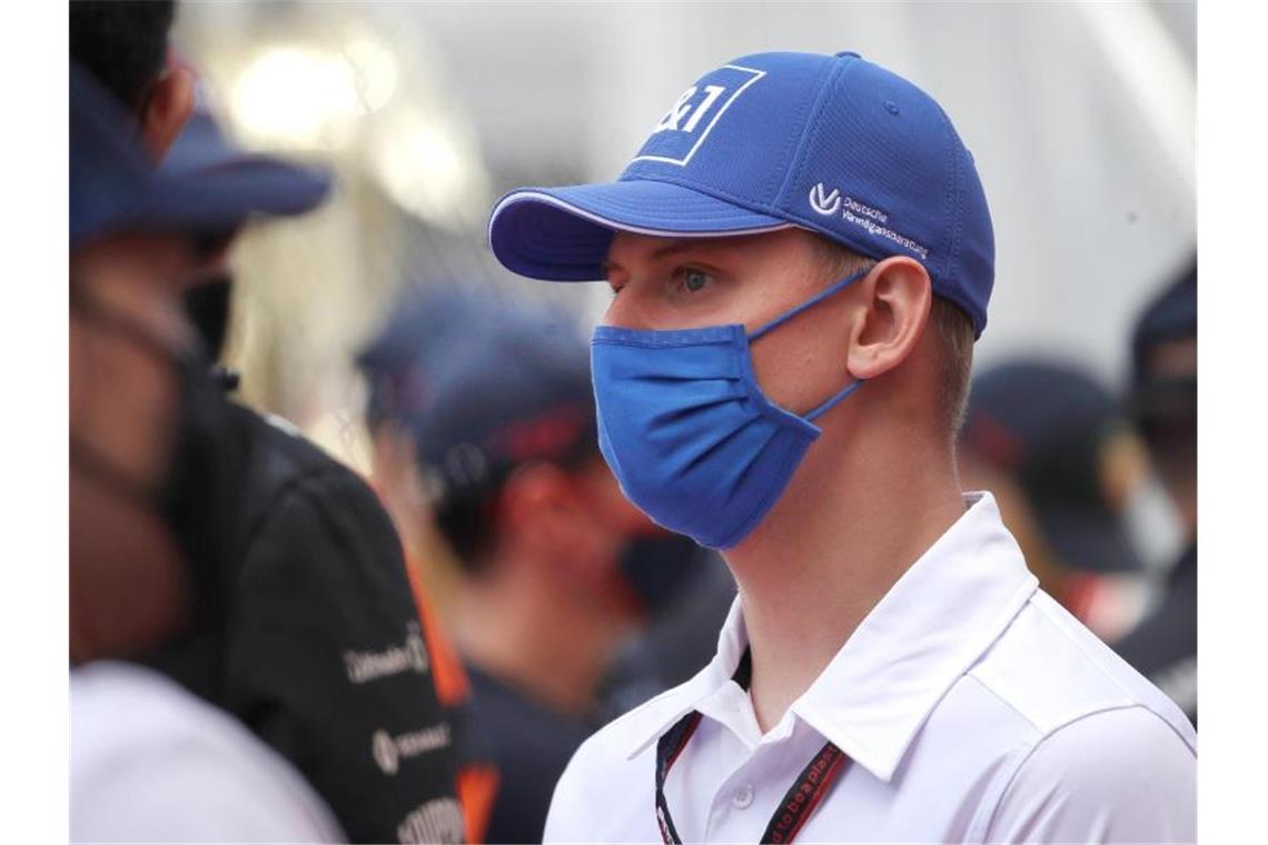 Hat sich bestens in der Formel 1 eingelebt: Mick Schumacher. Foto: Luca Bruno/AP/dpa