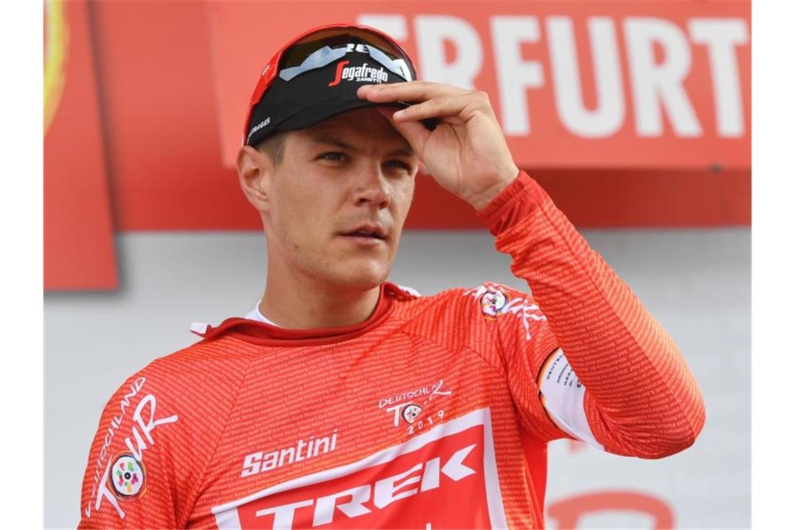 Kein deutscher Triumph: Belgier gewinnt Deutschland-Tour Hat sich den Sieg der Deutschland Tour gesichert: Der Belgier Jasper Stuyven. Foto: Bernd Thissen