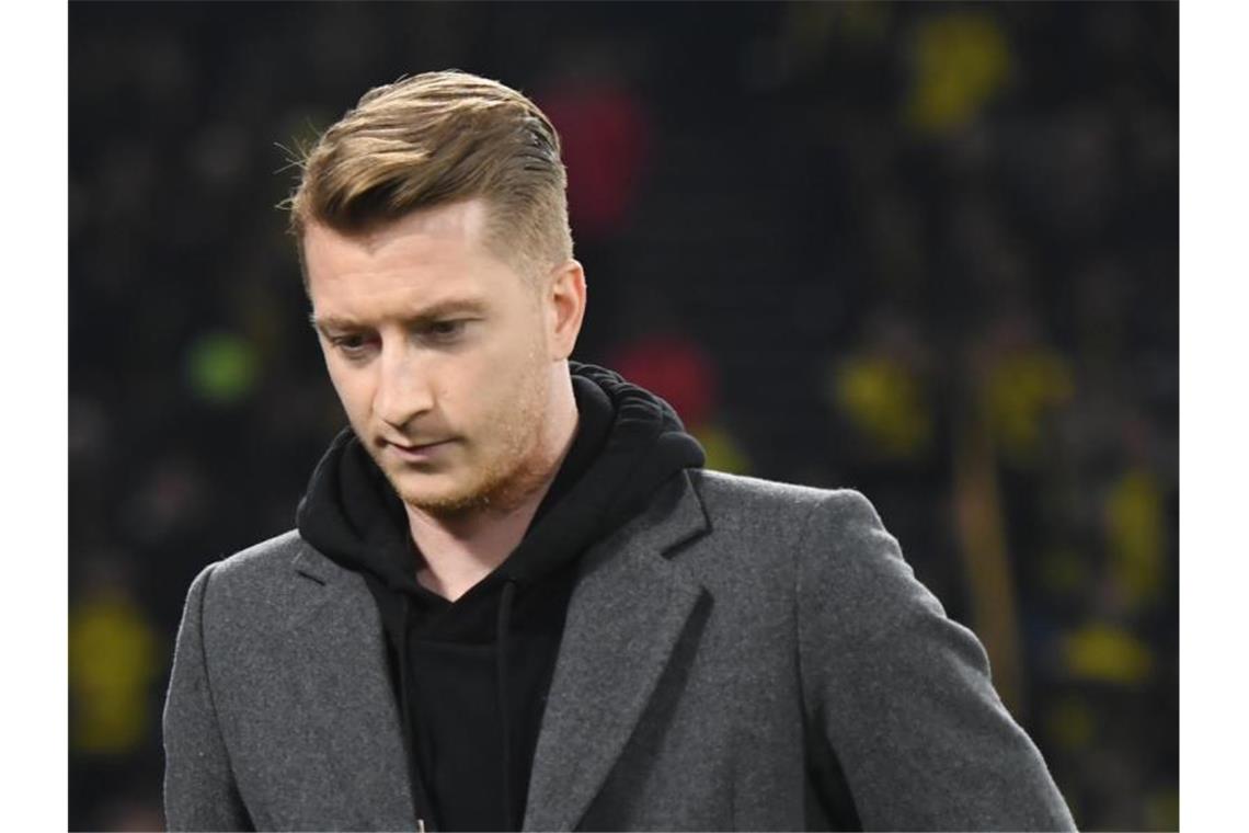 Reus wird wohl Bundesliga-Neustart verpassen Hat sich eine langwierige Muskelverletzung in den Adduktoren zugezogen: Marco Reus. Foto: Bernd Thissen/dpa