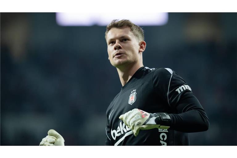 Hat sich im Trikot der Schwarzen Adler von Besiktas schnell zurecht gefunden: Stuttgarts ehemaliger Keeper Alexander Nübel.