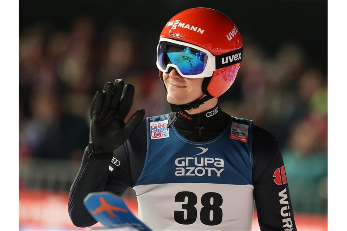 Hat sich zum Leistungsträger im deutschen Skispringen entwickelt: Stephan Leyhe. Foto: Damian Klamka/ZUMA Wire/dpa