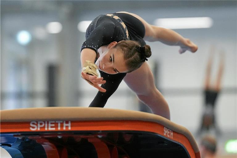 Hat sich zur wichtigen Stütze der Backnanger Überfliegerinnen entwickelt: Die aus Aspach stammende Pauline Hack. Foto: Janett Pietsch