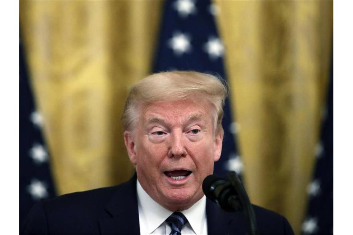 Trump: Hinweise auf Corona-Ursprung in Labor in China Hat US-Präsident Donald Trump Informationen über den Ursprung des Coronavirus?. Foto: Alex Brandon/AP/dpa
