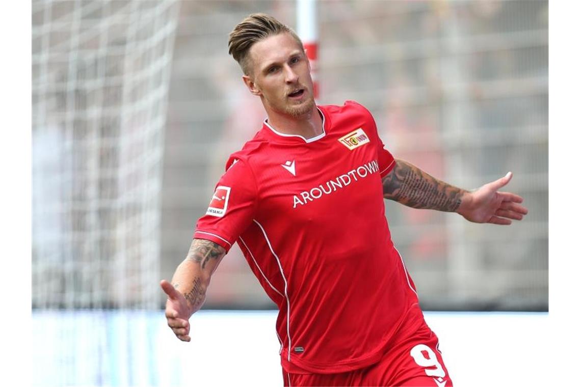 Hat viele neue Mitspieler bei Aufsteiger Union Berlin bekommen: Sebastian Polter. Foto: Andreas Gora