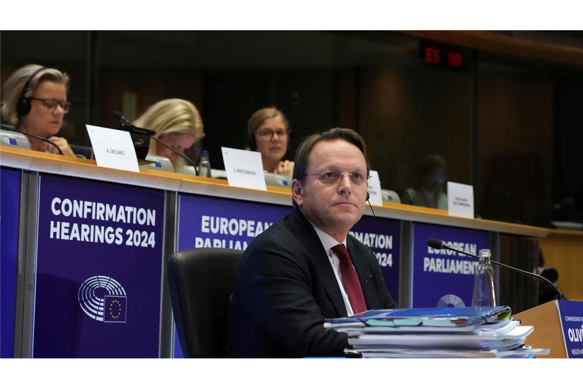 Hat wegen seiner engen Kontakte zu Viktor Orban keinen leichten Stand in Brüssel: Olivier Varhelyi. (Archivbild)