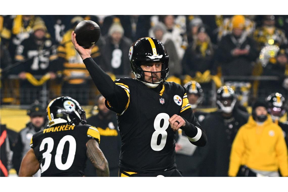 Hat womöglich seinen letzten Pass in der NFL geworfen: Aaron Rodgers.