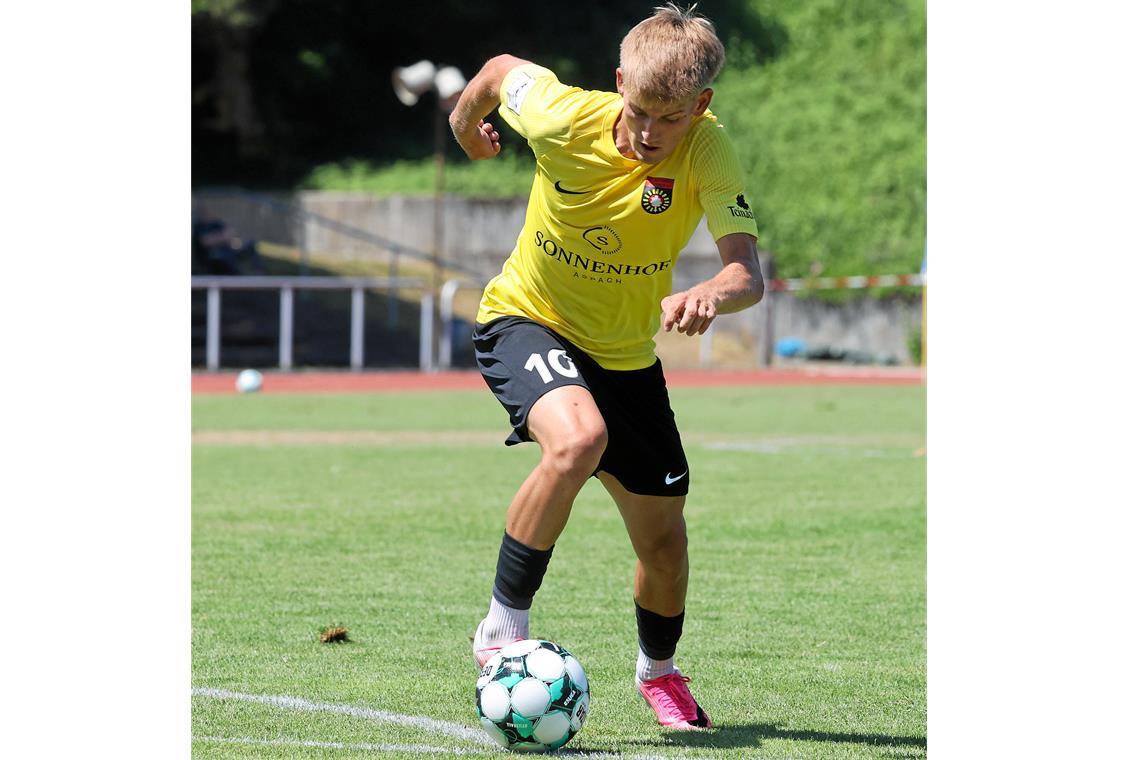 Hat zehn Minuten vor der Pause freie Bahn und trifft zum 2:0: Lukas Stoppel. Foto: Imago