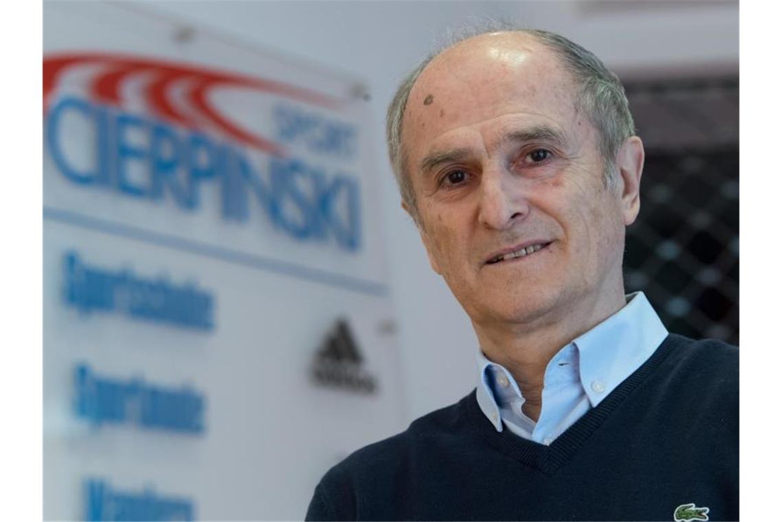 Ex-Sportler als Unternehmer: „Wie eine Keule erwischt“ Hatte mit seinem Sporthaus wegen der Zwangsschließung 90 Prozent Umsatzverlus: Waldemar Cierpinski. Foto: Hendrik Schmidt/dpa-Zentralbild/dpa
