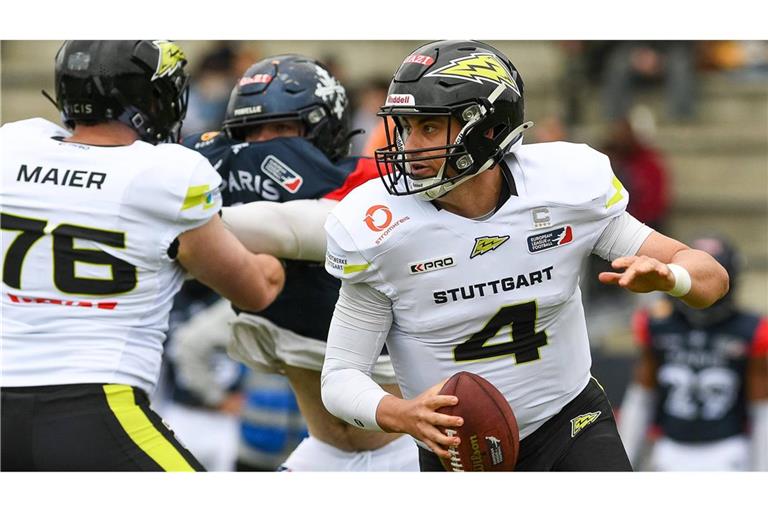 Hatte nur selten so viel Freiraum: Quarterback Reilly Hennessey und das Surge-Team blieben in Paris ohne Punkte.