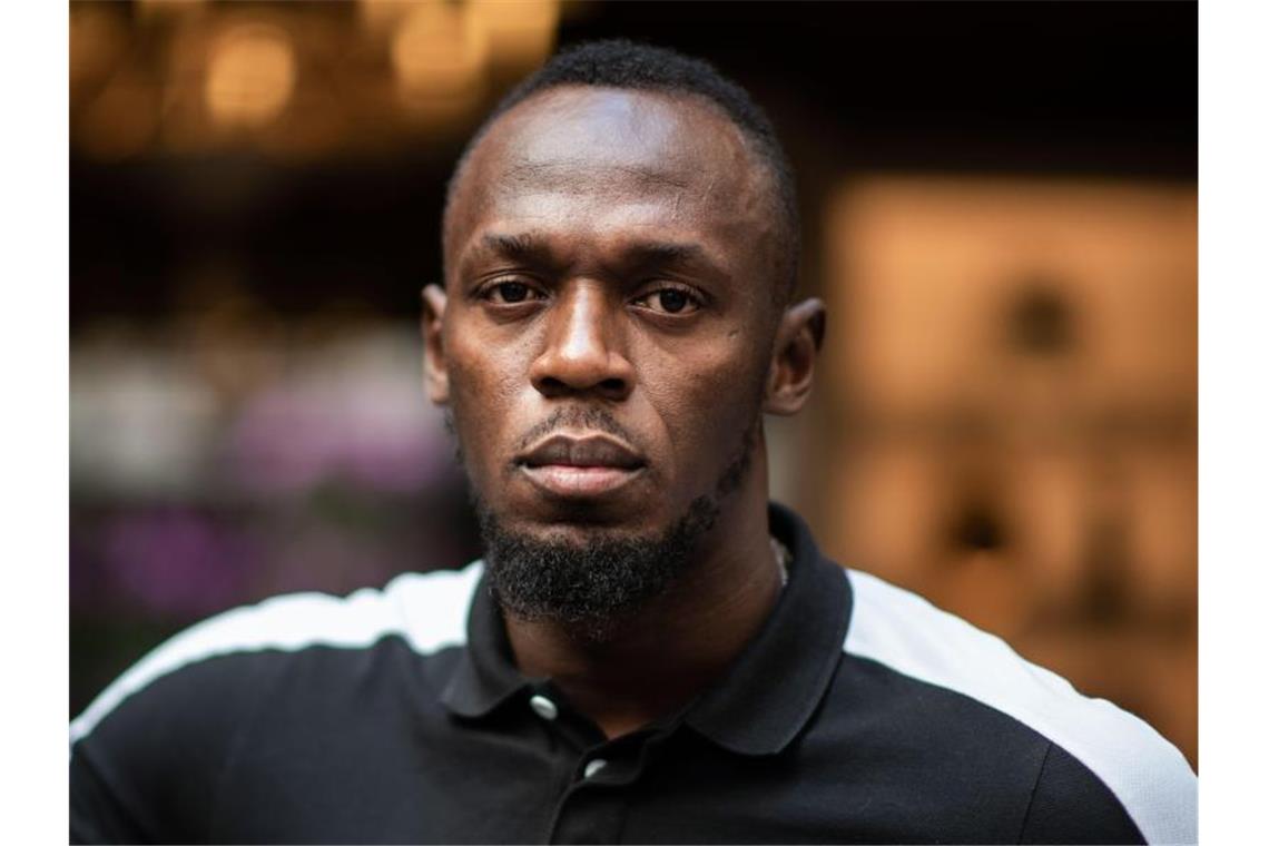 Hatte seinen Geburtstag gefeiert: Usain Bolt. Foto: Martin Bureau/AFP/dpa