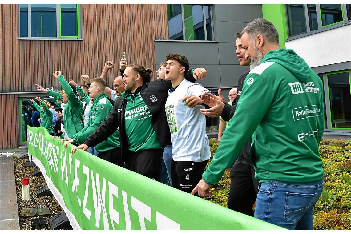HC Oppenweiler/Backnang, Empfang des Aufsteigers in die 2. Handball-Bundesliga b...