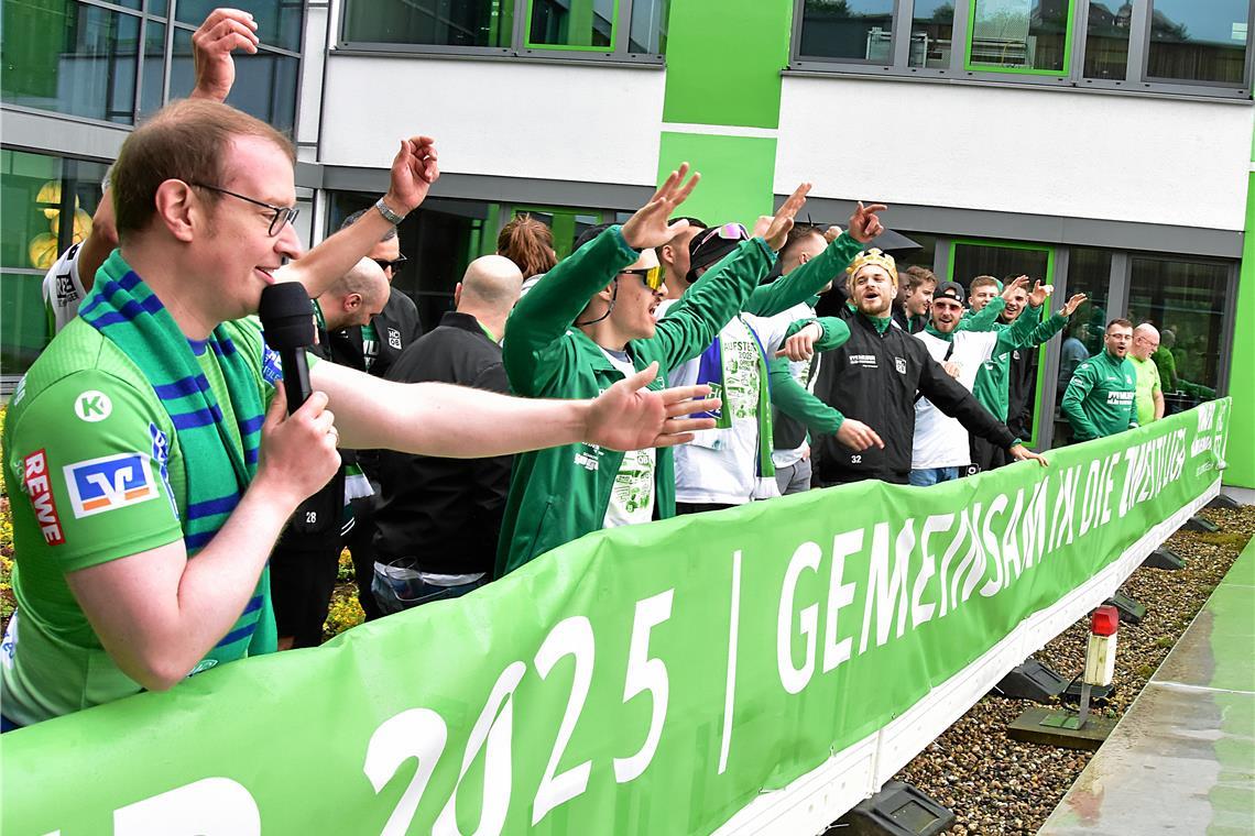 HC Oppenweiler/Backnang, Empfang des Aufsteigers in die 2. Handball-Bundesliga b...