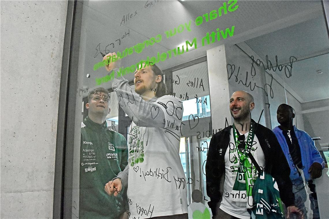 HC Oppenweiler/Backnang, Empfang des Aufsteigers in die 2. Handball-Bundesliga b...