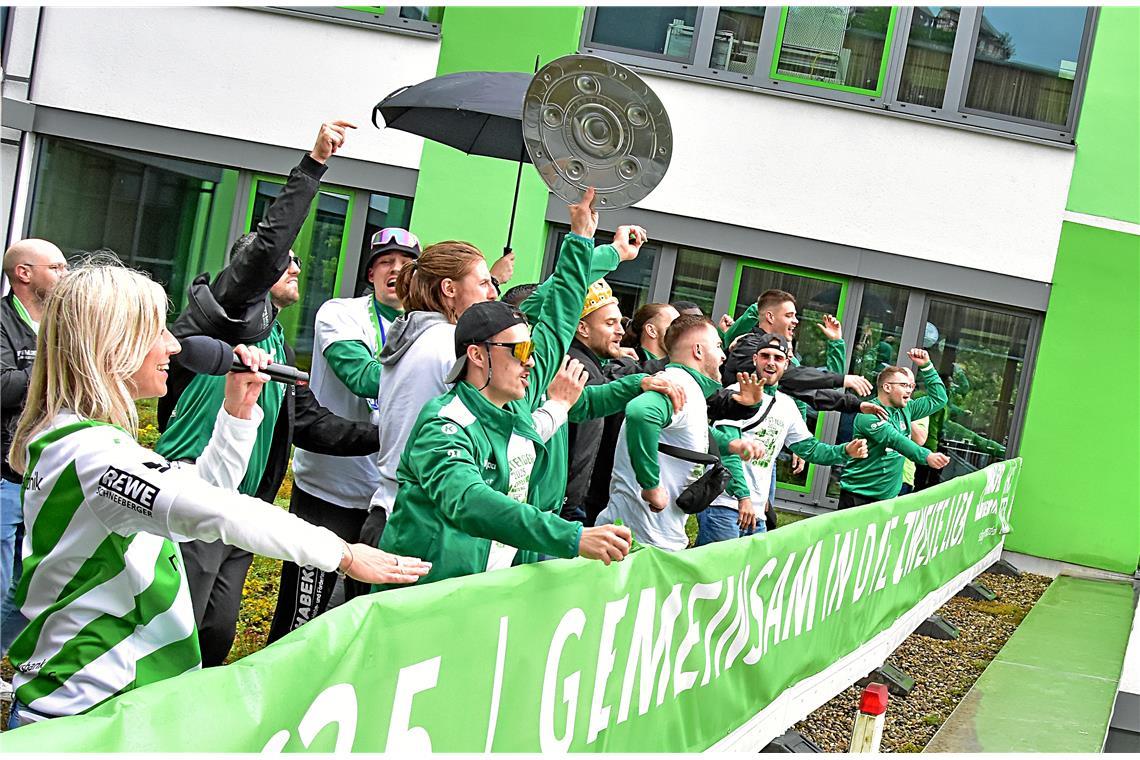HC Oppenweiler/Backnang, Empfang des Aufsteigers in die 2. Handball-Bundesliga b...