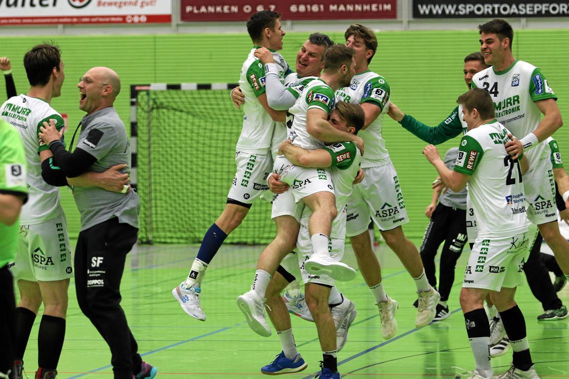 Die Leser haben bis 16. Februar das Wort HCOB-Handballer Foto: Alexander Hornauer