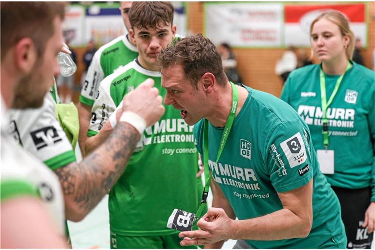 HCOB-Trainer Daniel Brack und seine Mannschaft stehen in Würzburg unter Druck. Foto: Alexander Becher