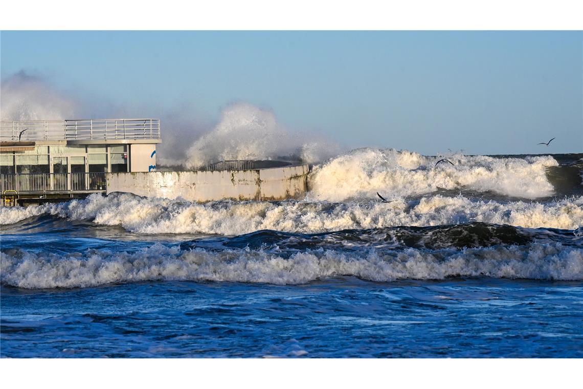 Heftige Windböen hielten Polens Feuerwehren auf Trab.