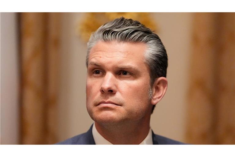 Hegseth nennt sich seit längerer Zeit Kriegsminister. (Archivbild)