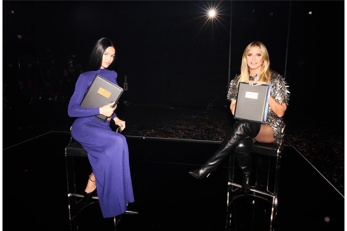 Heidi Klum bekommt in Folge 18 Unterstützung von Amelia Gray.