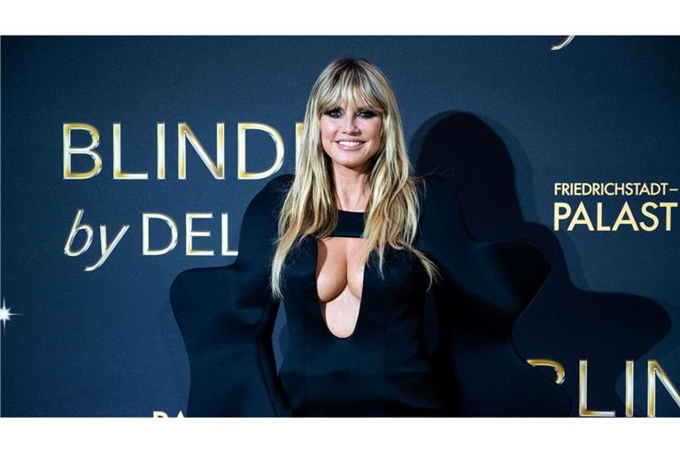 Heidi Klum ist wieder in Berlin - diesmal bei einer Premiere.
