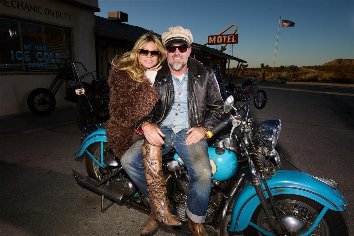 Wer ist raus in Folge 21? Heidi Klum mit Fotograf Brian Bowen Smith.