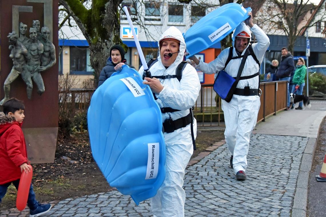 Heike Strohmaier vom Unterweissacher Carnevals-Club. Foto: T. Sellmaier