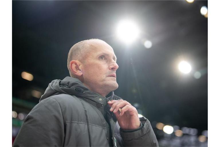 Heiko Herrlich, Cheftrainer beim FC Augsburg. Foto: Matthias Balk/dpa/Archivbild