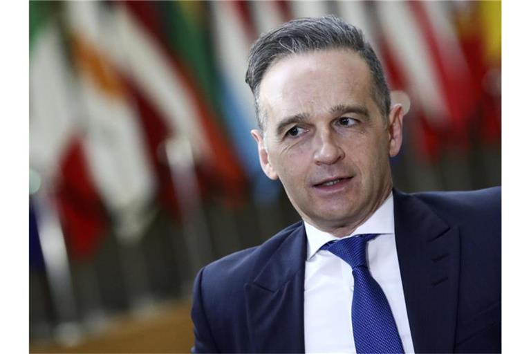 Heiko Maas (SPD), Bundesaußenminister, hat China, Russland und andere Länder wegen Verstößen gegen die Menschenrechte angeprangert. Foto: Yves Herman/Pool Reuters/AP/dpa