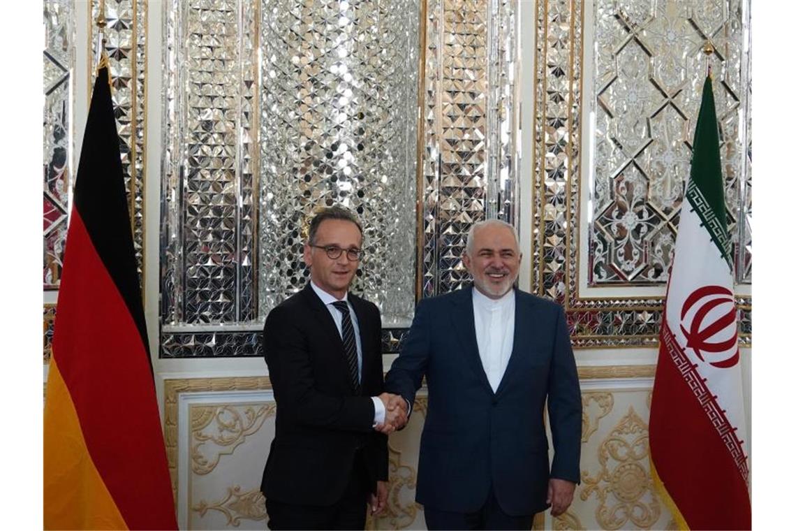 Heiko Maas trifft Irans Außenminister Mohammed Dschawad Sarif. Foto. Michael Fischer Foto: Michael Fischer