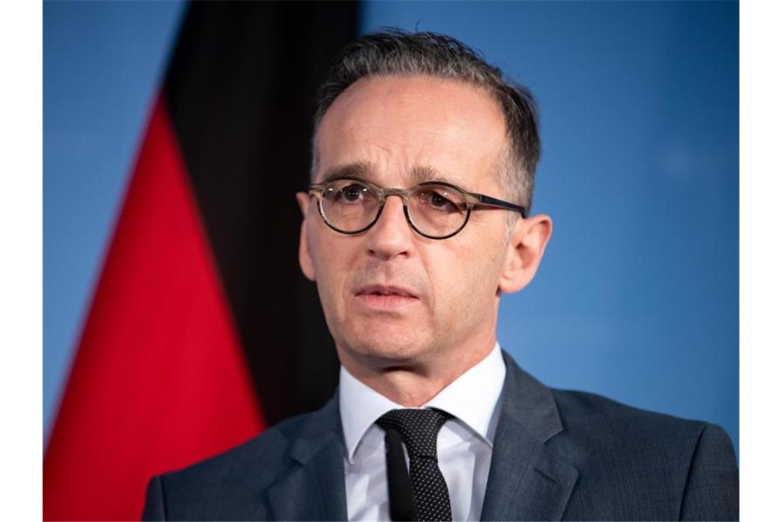 Maas: Zusammenarbeit mit US-Truppen in gemeinsamem Interesse Heiko Maas: „Wir sind enge Partner im transatlantischen Bündnis. Aber: Es ist kompliziert.“. Foto: Bernd von Jutrczenka/dpa