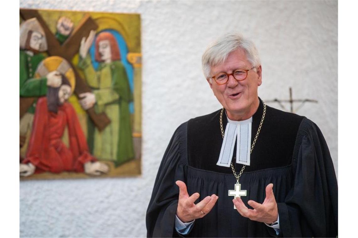Morddrohung gegen EKD-Chef nach Flüchtlingsschiff-Initiative Heinrich Bedford-Strohm, Landesbischof und EKD-Chef, hat Morddrohungen erhalten. Foto: Lino Mirgeler/dpa