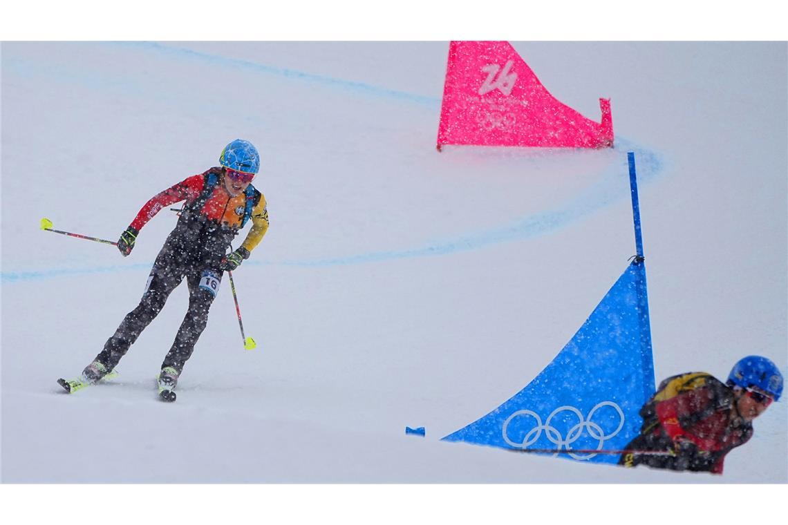 Helena Euringer schied früh aus.