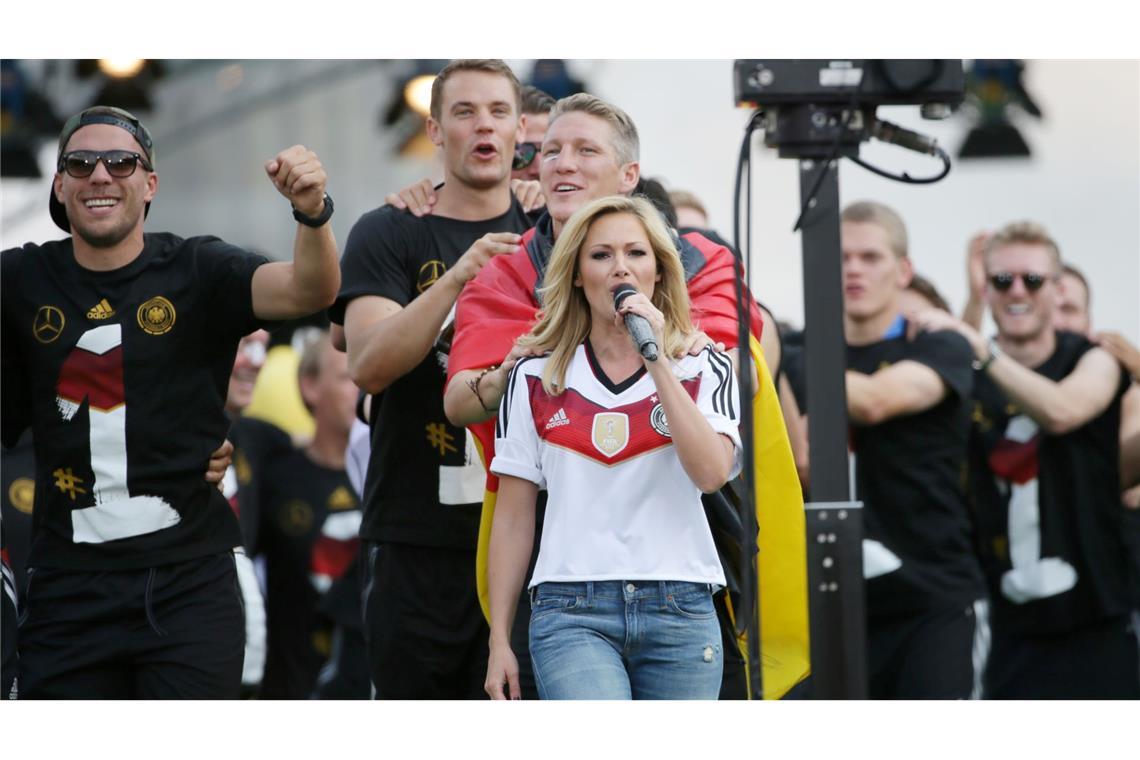 Helene Fischer und der DFB: Nach dem Triumph 2014 ging es "Atemlos durch die Nacht"