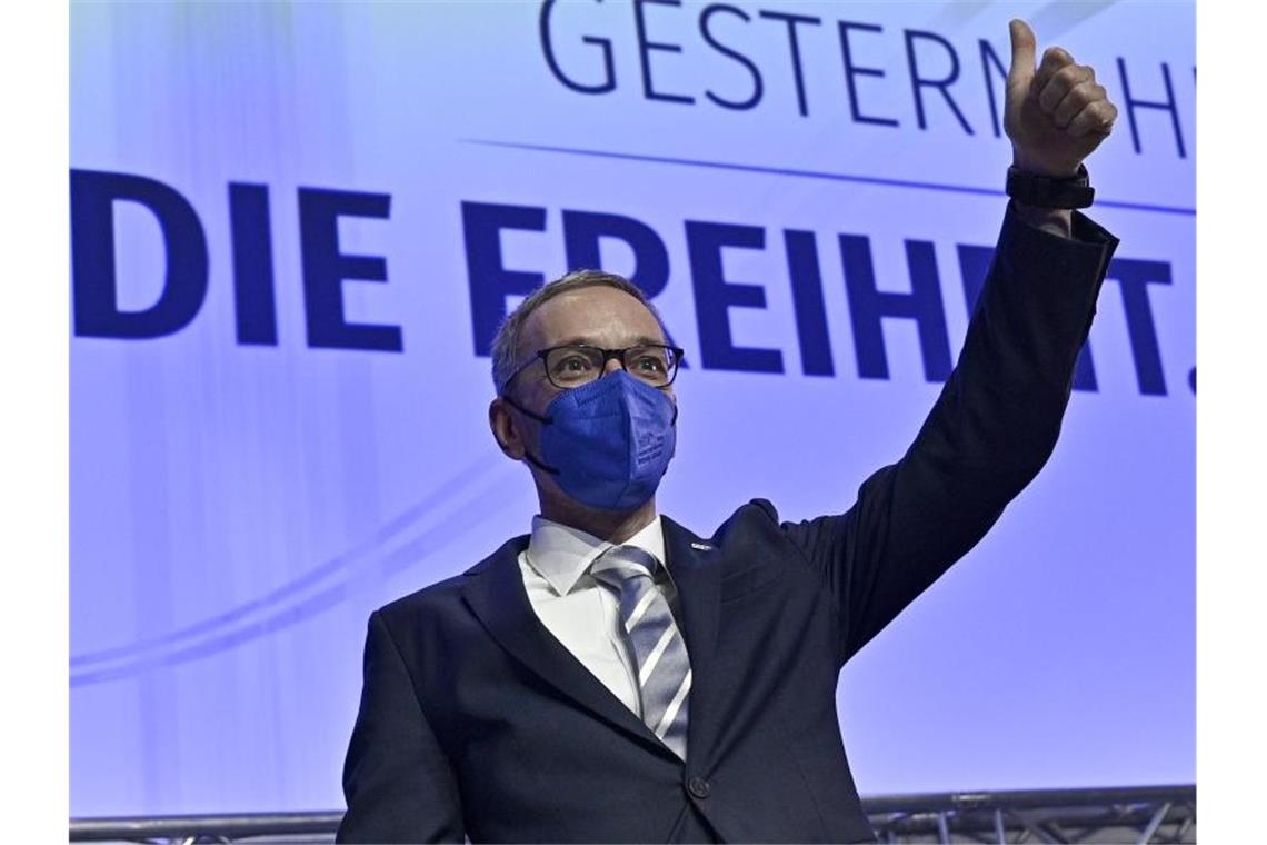 Herbert Kickl ist erwartungsgemäß zum Chef der FPÖ gewählt worden. Foto: Hans Punz/APA/dpa