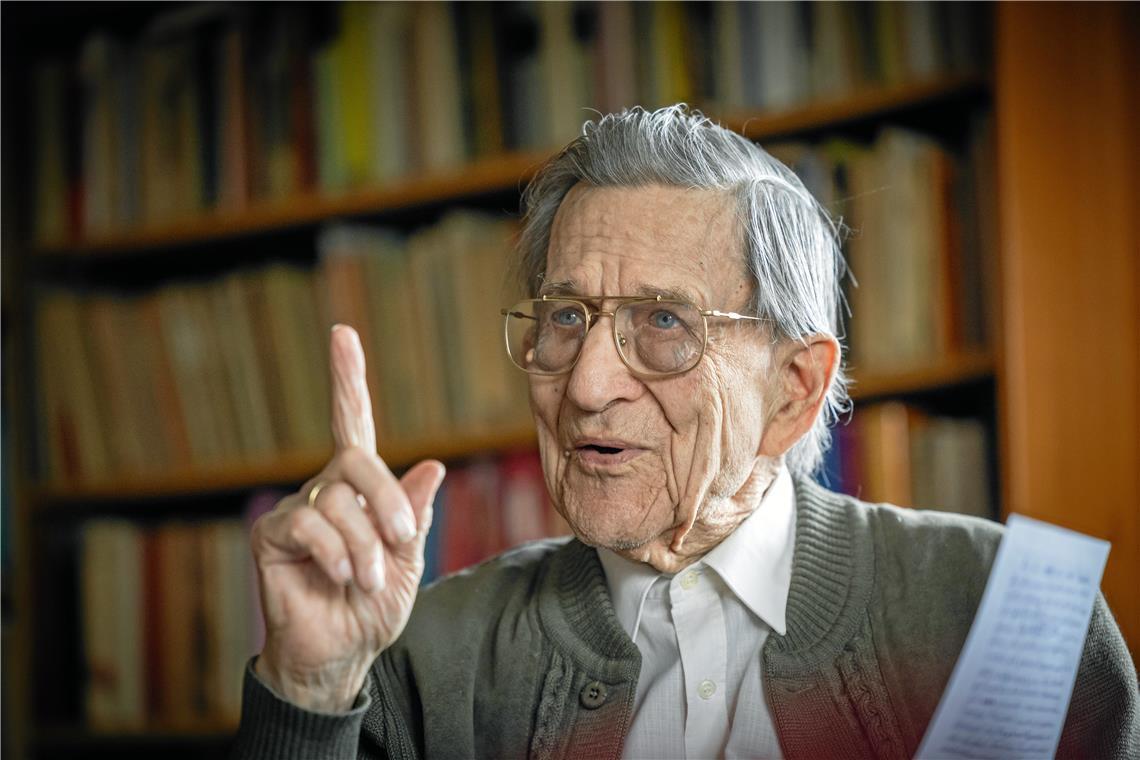 Backnanger Apotheker feiert seinen 100. Geburtstag