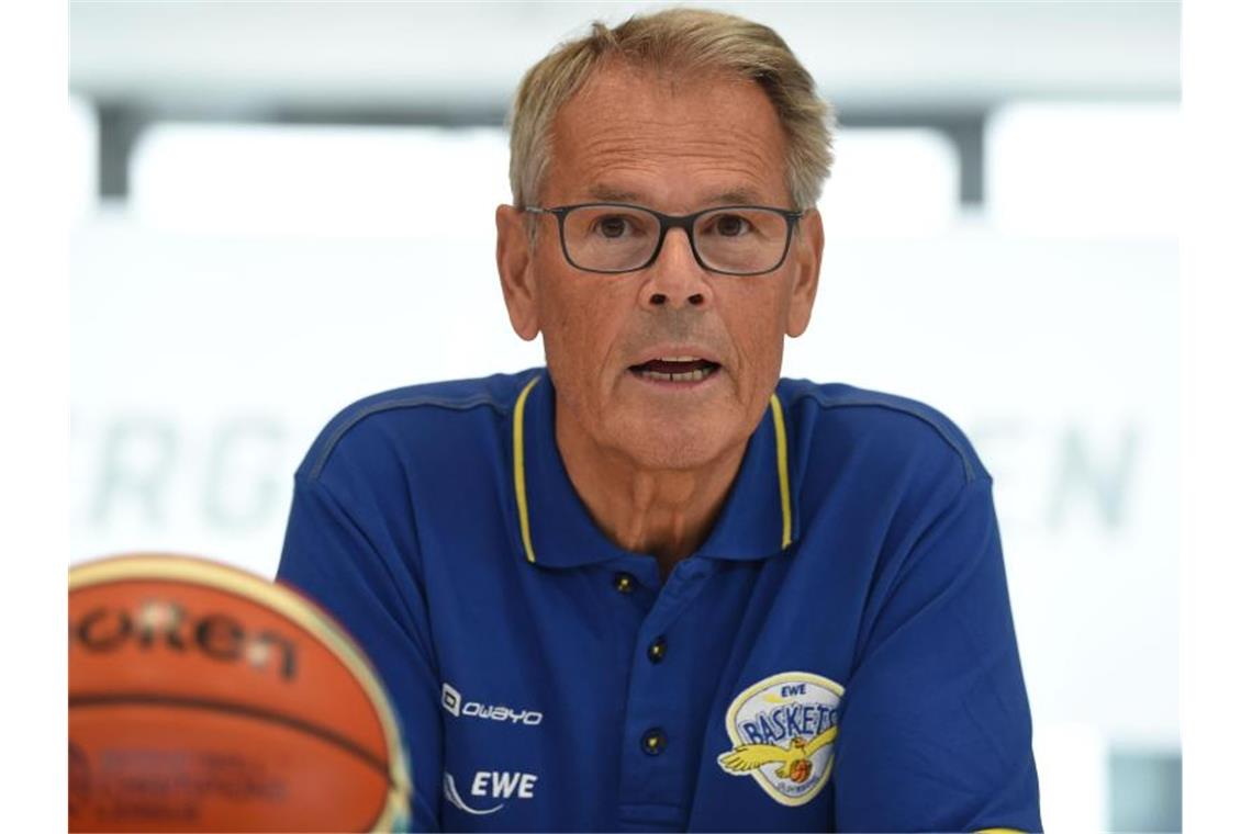 Hermann Schüller wünscht sich noch für dieses Jahr Basketball-Spiele vor Publikum. Foto: picture alliance / Carmen Jaspersen/dpa