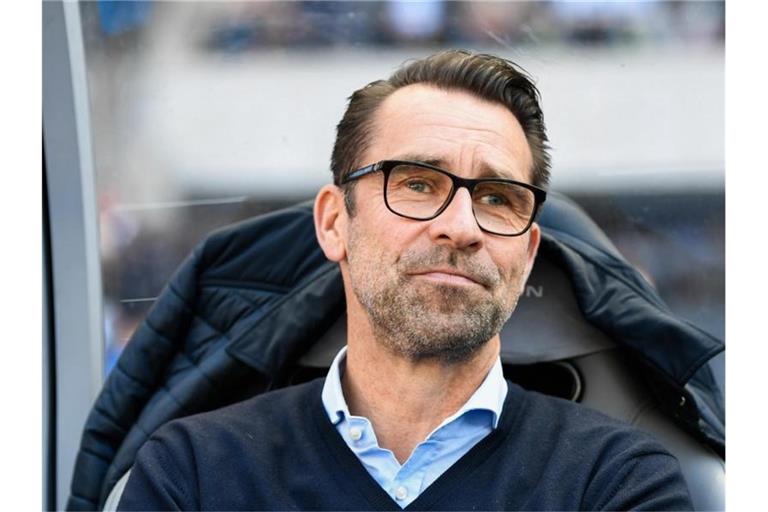 Herthas Geschäftsführer Michael Preetz begrüßt die Investition von Geldgeber Lars Windhorst. Foto: Tom Weller/dpa
