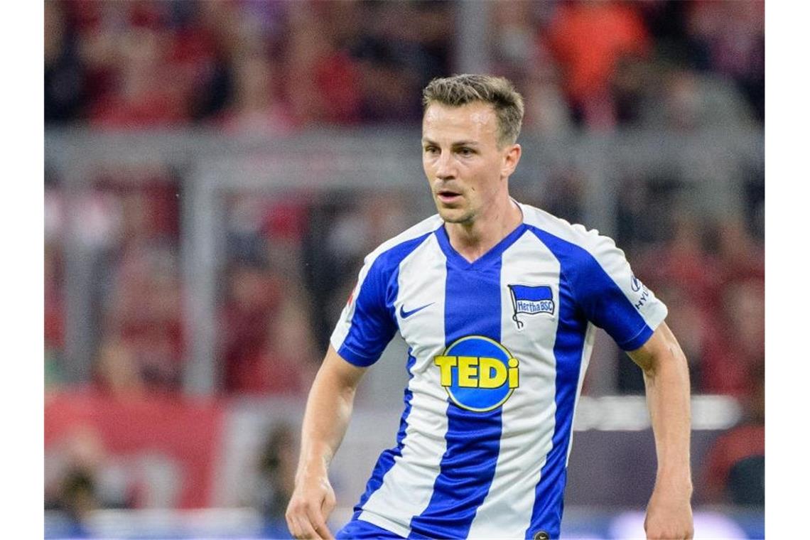 Duell mit dem Ex-Club: Besonderes Jubiläum für Darida Herthas Vladimir Darida. Foto: Matthias Balk/dpa/Archivbild