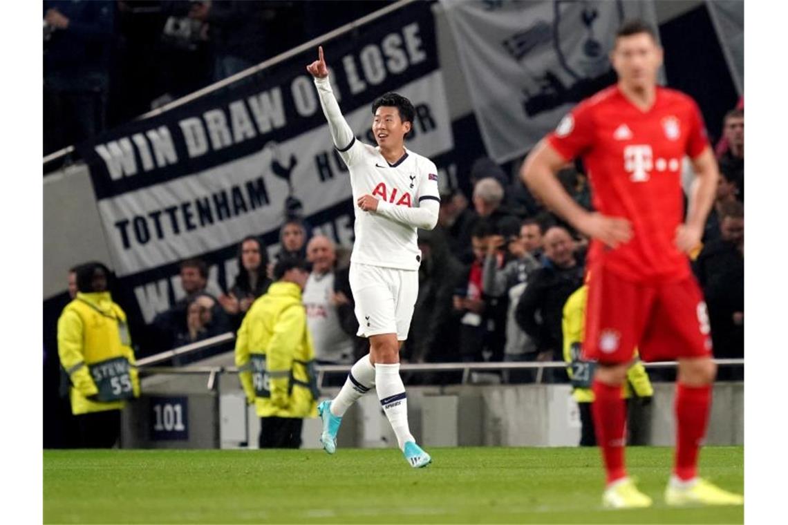 Heung-Min Son hatte Tottenham zunächst in Führung gebracht. Foto: John Walton/PA Wire/dpa