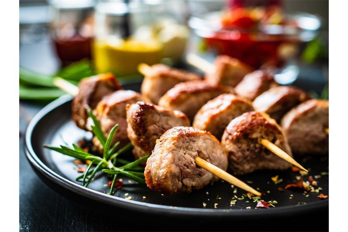 Heute gibt es Schweinefiletspieße bei "Kaffee oder Tee". (Symbolbild)