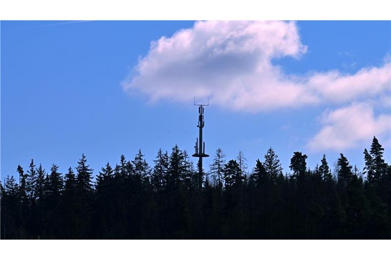 Hier gibt es Handynetz - anderswo fehlen hingegen noch Mobilfunkmasten im Wald, an Wiesen oder an Bauernhöfen. (Symbolbild)